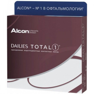 АЛКОН DAILIES TOTAL 1 ЛИНЗА КОНТАКТНАЯ 8.5 -3,25 90PK АЛКОН DAILIES TOTAL 1 ЛИНЗА КОНТАКТНАЯ 8.5 -3,25 90PK