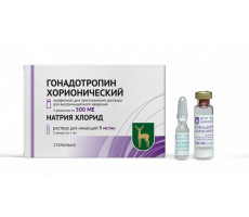 ГОНАДОТРОПИН ХОРИОНИЧЕСКИЙ 500ЕД №5 ЛИОФ. Д/Р-РА Д/В/М ФЛ. +Р-ЛЬ /МЭЗ/МОСКОВСКИЙ ЭНД.ЗАВОД/