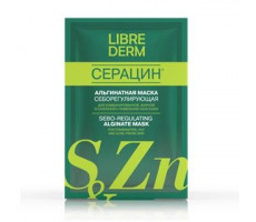 ЛИБРИДЕРМ СЕРАЦИН МАСКА АЛЬГИНАТ. СЕБОРЕГУЛИР. 30Г. №1 [LIBREDERM]