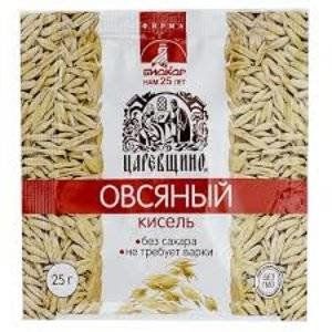 ЦАРЕВЩИНО КИСЕЛЬ ОВСЯНЫЙ Б/САХ. 25Г. №1 ПОР. ЦАРЕВЩИНО КИСЕЛЬ ОВСЯНЫЙ Б/САХ. 25Г. №1 ПОР.