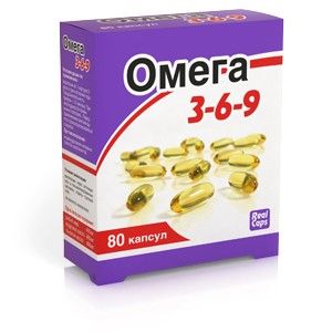 ОМЕГА 3-6-9 1600МГ. №80 КАПС. /РЕАЛКАПС/ ОМЕГА 3-6-9 1600МГ. №80 КАПС. /РЕАЛКАПС/