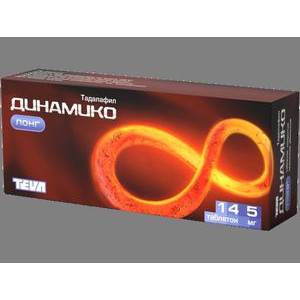 ДИНАМИКО ЛОНГ 5МГ. №14 ТАБ. П/П/О ДИНАМИКО ЛОНГ 5МГ. №14 ТАБ. П/П/О