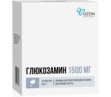 ГЛЮКОЗАМИН 1,5Г. №20 ПОР. Д/Р-РА Д/ПРИЕМА ВНУТРЬ ПАК. /ОЗОН/