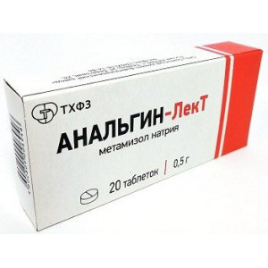 АНАЛЬГИН-ЛЕКТ 500МГ. №20 ТАБ. /ТЮМЕНСКИЙ/