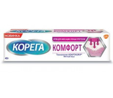 КОРЕГА КРЕМ Д/ФИКС. ЗУБ.ПРОТЕЗОВ 40Г. КОМФОРТ [COREGA]