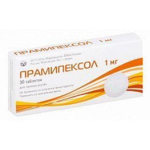 ПРАМИПЕКСОЛ 1МГ. №30 ТАБ. /ФАРМЗАЩИТА/ ПРАМИПЕКСОЛ 1МГ. №30 ТАБ. /ФАРМЗАЩИТА/