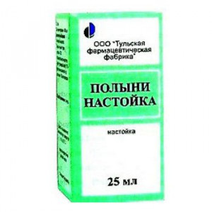 ПОЛЫНИ НАСТОЙКА 25МЛ. ФЛ. /ТУЛЬСКАЯ ФФ/