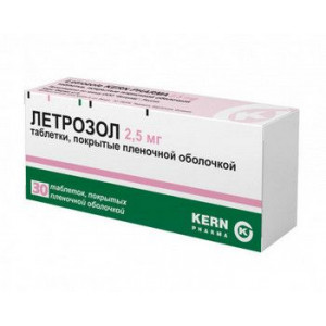 ЛЕТРОЗОЛ 2,5МГ. №30 ТАБ. П/П/О /КЕРН ФАРМА С.Л./ ЛЕТРОЗОЛ 2,5МГ. №30 ТАБ. П/П/О /КЕРН ФАРМА С.Л./