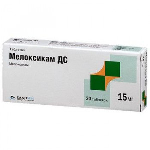 МЕЛОКСИКАМ ДС 15МГ. №20 ТАБ. МЕЛОКСИКАМ ДС 15МГ. №20 ТАБ.