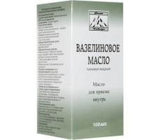 ВАЗЕЛИНОВОЕ МАСЛО Д/ПРИЕМА ВНУТРЬ 100МЛ. №1 ФЛ. /ФЛОРА КАВКАЗА/