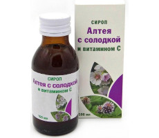 АЛТЕЯ СИРОП СОЛОДКА+ВИТ.C 100МЛ. ФЛ.