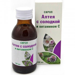 АЛТЕЯ СИРОП СОЛОДКА+ВИТ.C 100МЛ. ФЛ. АЛТЕЯ СИРОП СОЛОДКА+ВИТ.C 100МЛ. ФЛ.