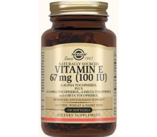 СОЛГАР ВИТАМИН Е 100МЕ №100 КАПС. [SOLGAR]