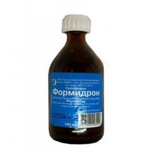 ФОРМИДРОН 3,7% 100МЛ. №1 СПИРТ. Р-Р Д/НАРУЖ.ПРИМ. ФЛ. /ТУЛЬСКАЯ ФФ/ ФОРМИДРОН 3,7% 100МЛ. №1 СПИРТ. Р-Р Д/НАРУЖ.ПРИМ. ФЛ. /ТУЛЬСКАЯ ФФ/