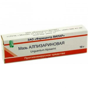 АЛПИЗАРИН 5% 10Г. №1 МАЗЬ Д/МЕСТ. И НАРУЖ.ПРИМ. ТУБА