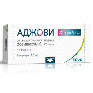 АДЖОВИ 150МГ/МЛ. 1,5МЛ. №1 Р-Р Д/П/К ШПРИЦ