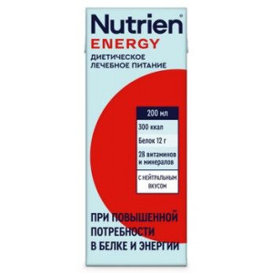 НУТРИЭН СМЕСЬ Д/ЭНТЕРАЛЬНОГО ПИТАНИЯ ЭНЕРГИЯ НЕЙТРАЛ. 200МЛ.
