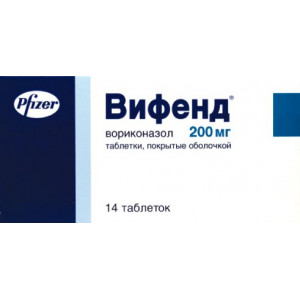 ВИФЕНД 200МГ. №14 ТАБ. /ПФАЙЗЕР/ ВИФЕНД 200МГ. №14 ТАБ. /ПФАЙЗЕР/