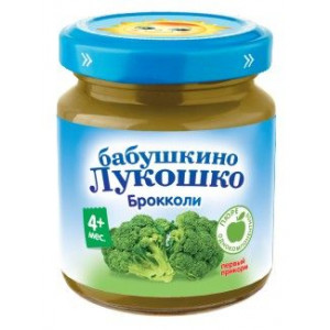 Б.ЛУКОШКО ПЮРЕ 100Г. БРОККОЛИ 4+МЕС. Б.ЛУКОШКО ПЮРЕ 100Г. БРОККОЛИ 4+МЕС.
