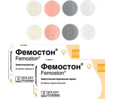 ФЕМОСТОН 2 10МГ.+2МГ.,2МГ. №28 ТАБ. П/П/О