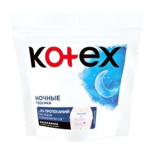 КОТЕКС НОЧН. ТРУСИКИ ЭКСТРА ЗАЩИТА №2 [KOTEX]