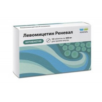 ЛЕВОМИЦЕТИН РЕНЕВАЛ 500МГ. №10 ТАБ. П/О /ОБНОВЛЕНИЕ/