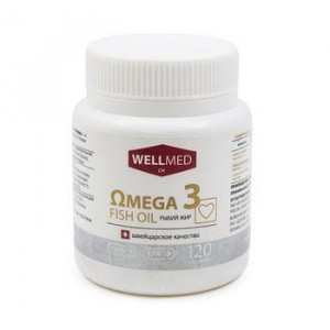 ОМЕГА-3 FISH OIL РЫБИЙ ЖИР №120 КАПС.