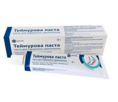 ТЕЙМУРОВА ПАСТА 30Г. ПАСТА Д/НАРУЖ.ПРИМ. ТУБА /САМАРАМЕДПРОМ/ЖЕНЕЛ РД/