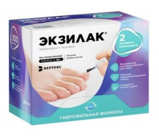 ЭКЗИЛАК 4%+3% 10Г. №2 ЛАК Д/НОГТЕЙ ФЛ.+ПИЛОЧКА №30