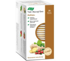ЧАЙ БИО ИМБИРЬ 1,5Г. №20 ПАК. /ЭВАЛАР/ (БАД)