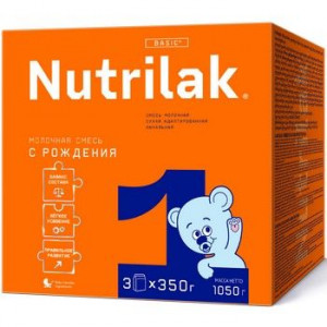 НУТРИЛАК-1 МОЛОЧН.СМЕСЬ 0-6 МЕС. 1050Г. [NUTRILAK]