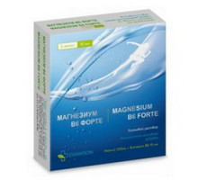 МАГНЕЗИУМ B6 ФОРТЕ 10МЛ. №5 Р-Р Д/ПРИЕМА ВНУТРЬ