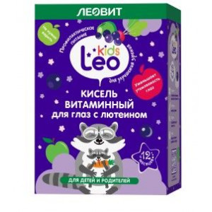 ЛЕОВИТ КИСЕЛЬ ВИТАМИННЫЙ Д/ГЛАЗ С ЛЮТЕИНОМ ДЕТ. 12Г. №5 ПАК. ЛЕОВИТ КИСЕЛЬ ВИТАМИННЫЙ Д/ГЛАЗ С ЛЮТЕИНОМ ДЕТ. 12Г. №5 ПАК.