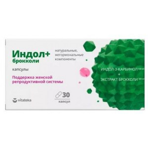 ВИТАТЕКА ИНДОЛ+БРОККОЛИ 400МГ. №30 КАПС. [VITATEKA]