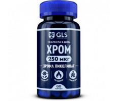 ЖЛС ХРОМА ПИКОЛИНАТ 250МГ. 400МГ. №60 КАПС. [GLS]