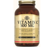 СОЛГАР ВИТАМИН С 500МГ. 741МГ. №100 КАПС. [SOLGAR]