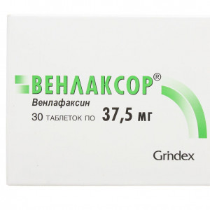 ВЕНЛАКСОР 37,5МГ. №30 ТАБ. ВЕНЛАКСОР 37,5МГ. №30 ТАБ.