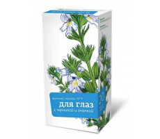 АЛТАЙ ФИТОЧАЙ №9 Д/ГЛАЗ ЧЕРНИКА+ОЧАНКА 2Г. №20 ПАК. /АЛТАЙСКИЙ КЕДР/