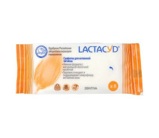 ЛАКТАЦИД САЛФЕТКИ Д/ИНТИМ. ГИГИЕНЫ №8 (ФЕМИНА) [LACTACYD]