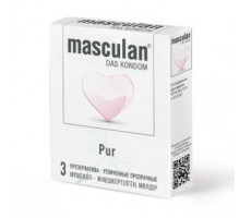МАСКУЛАН ПРЕЗЕРВАТИВ ПУР УТОНЧ.ПРОЗРАЧН. №3 [MASCULAN]