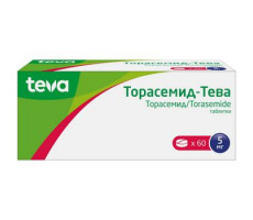 ТОРАСЕМИД-ТЕВА 5МГ. №30 ТАБ.