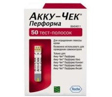 АККУ-ЧЕК ТЕСТ-ПОЛОСКИ ПЕРФОРМА №50 [ACCU-CHEK]