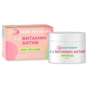 СПФ СКИН ТЕРАПИ КРЕМ АКТИВ Д/ЛИЦА ВИТ.А+Е 50МЛ. [SPF SKIN THERAPY]