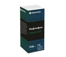НАФТИФИН МЕДИСОРБ 1% 10МЛ. №1 Р-Р Д/НАРУЖ.ПРИМ. ФЛ. /КИРОВСКАЯ ФФ/