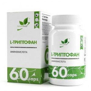 НАТУРАЛСАПП L-ТРИПТОФАН 500МГ. №60 КАПС. [NATURALSUPP]