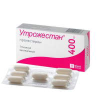 УТРОЖЕСТАН 400МГ. №14 КАПС. ВАГ. /БЕЗЕН/