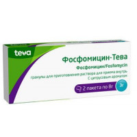 ФОСФОМИЦИН-ТЕВА 3Г. 8Г. №2 ГРАН. Д/Р-РА Д/ПРИЕМА ВНУТРЬ ПАК. /АДИФАРМ/ТЕВА/
