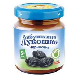 Б.ЛУКОШКО ПЮРЕ 100Г. ЧЕРНОСЛИВ 5+МЕС. Б.ЛУКОШКО ПЮРЕ 100Г. ЧЕРНОСЛИВ 5+МЕС.
