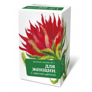 АЛТАЙ ФИТОЧАЙ №1 Д/ЖЕНЩИН КРАСНАЯ ЩЕТКА 2Г. №30 ПАК. /АЛТАЙСКИЙ КЕДР/ АЛТАЙ ФИТОЧАЙ №1 Д/ЖЕНЩИН КРАСНАЯ ЩЕТКА 2Г. №30 ПАК. /АЛТАЙСКИЙ КЕДР/