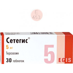 СЕТЕГИС 5МГ. №30 ТАБ. СЕТЕГИС 5МГ. №30 ТАБ.